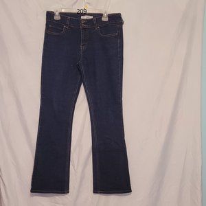 Levi's Womens dark blue jeans size 8 med